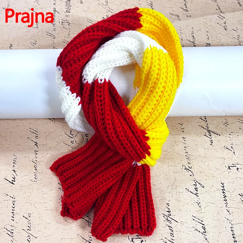 Colorblock Scarves Netherland Oteldonk Carnival Baby Knitted Scarves das Oeteldonk For Carnival Winter Warm Soft Scarf Gift New