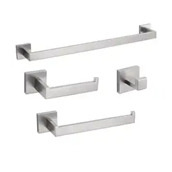 Bathroom Hardware Set Bathroom Accessories Black Robe Hook Towel Rail Bar Rack Bar Shelf Tissue Paper Holder Toothbrush Holder