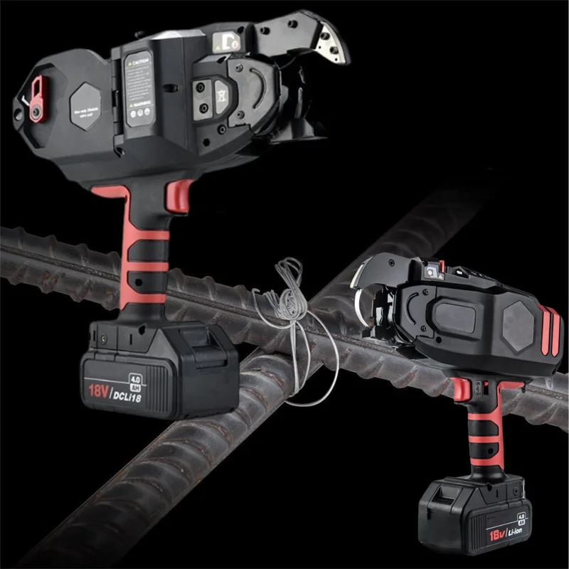 Electric Steel Bar Tying Machine Fully Automatic Electric Hardware Wire Tying Hook Divine Tool Steel Wire Rebar Tying Machine