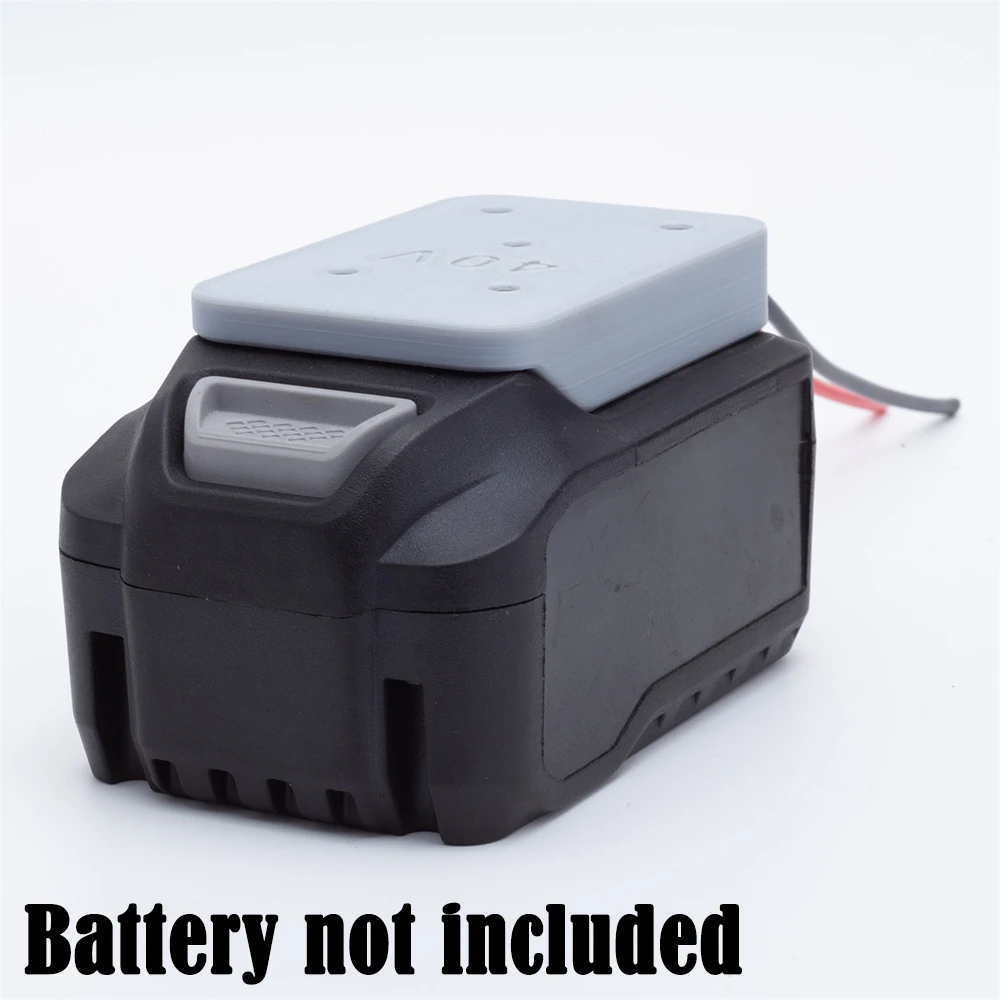 Power Wheels Adapter para Aldi Ferrex Energia Faça Você Mesmo 40v Conector da Bateria de Lítio 14awg sem Bateria