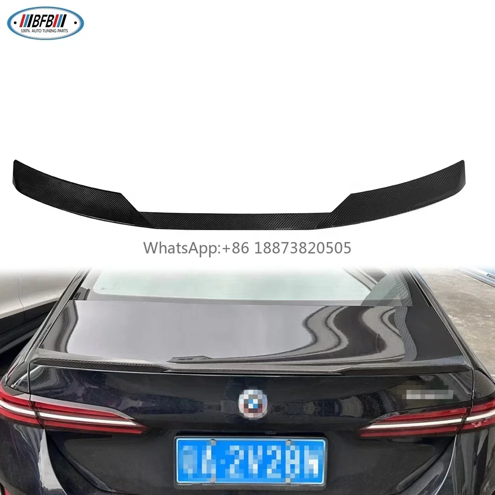 

For G60 530i 540i i5 2024up Rear Trunk Spoiler Dry Carbon Fiber Trunk Wing