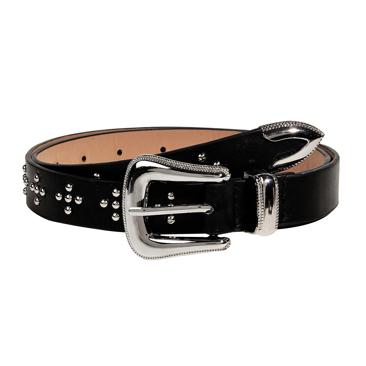 

Vintage Metal Carved Flower Buckle Women's Waist Belt Trendy European American Style for Coats Dresses And Trousers