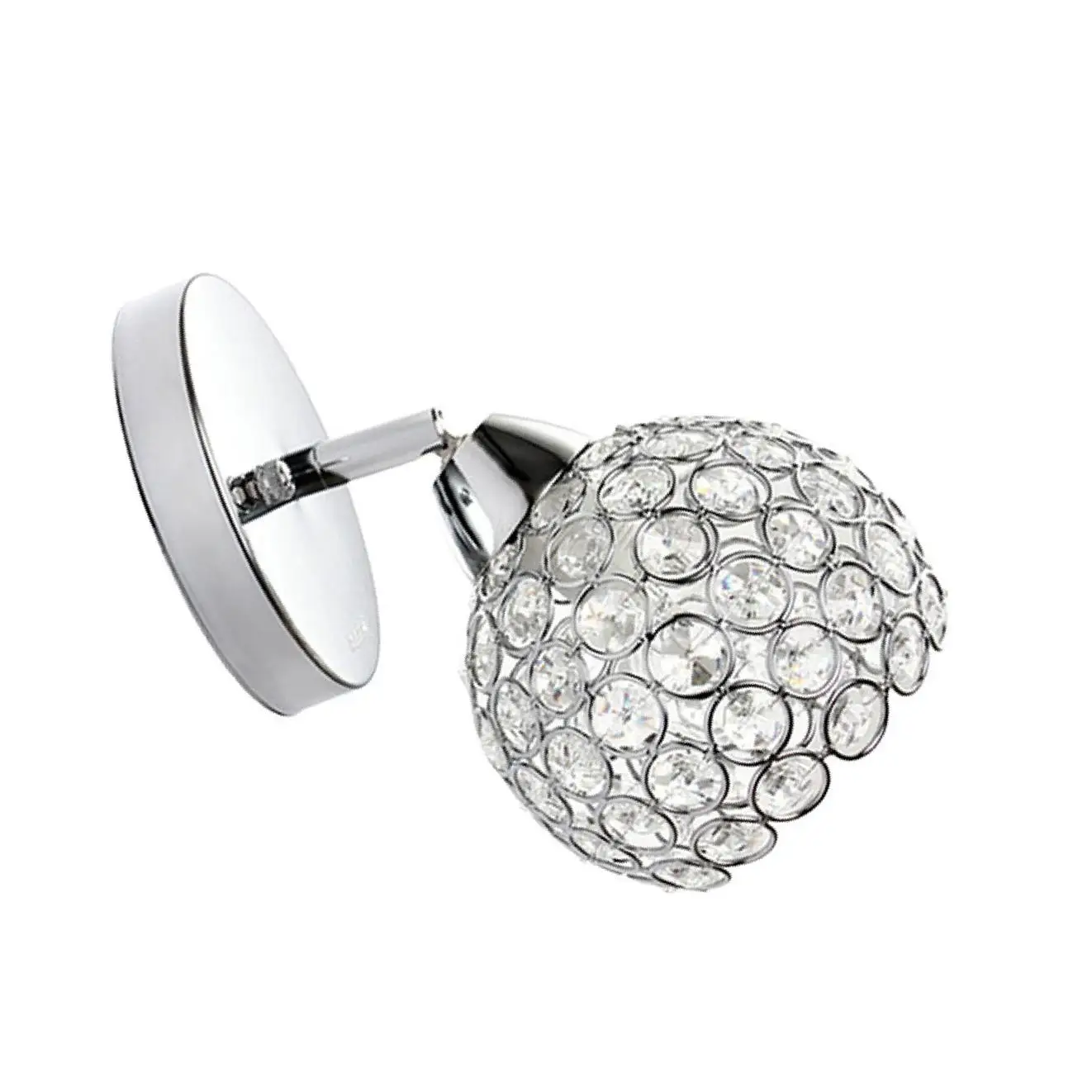 

Modern Crystal Wall Lights Bedside Lamp Sconce Wall Fixture Bathroom Decor