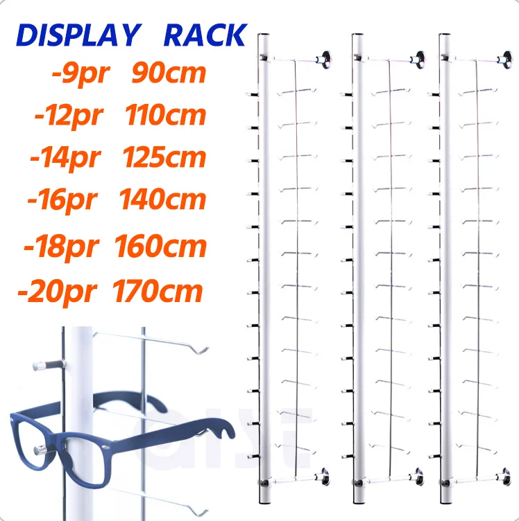 Hold 16 Pair Sunglasses Display Stand Optical Shop Glasses Display Stand