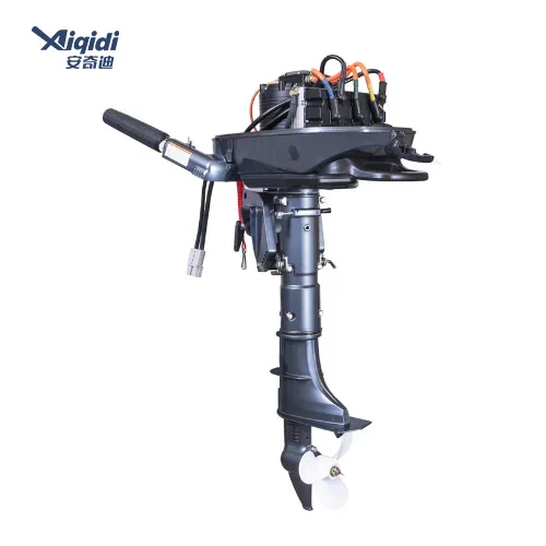 7HP 48V Water-cooled Electric Engine AIQIDI E7 Portable Boat Propulsion Motor with Tiller Handle