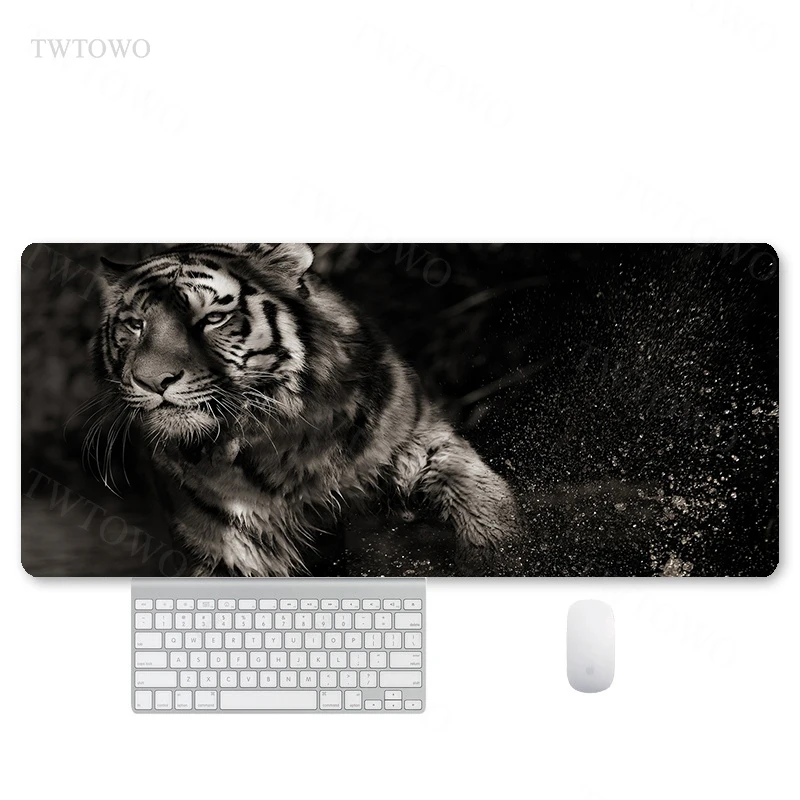 Animals Lion Tiger Horse Mouse Pad Gamer XL HD Large Home Custom Mousepad XXL Carpet Natural Rubber Laptop Desktop Mouse Pad