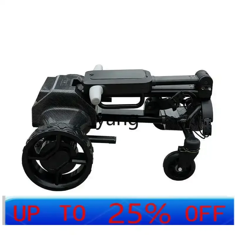 

LTT electric smart golf chartered car six wheels automatic follow caddy foldable