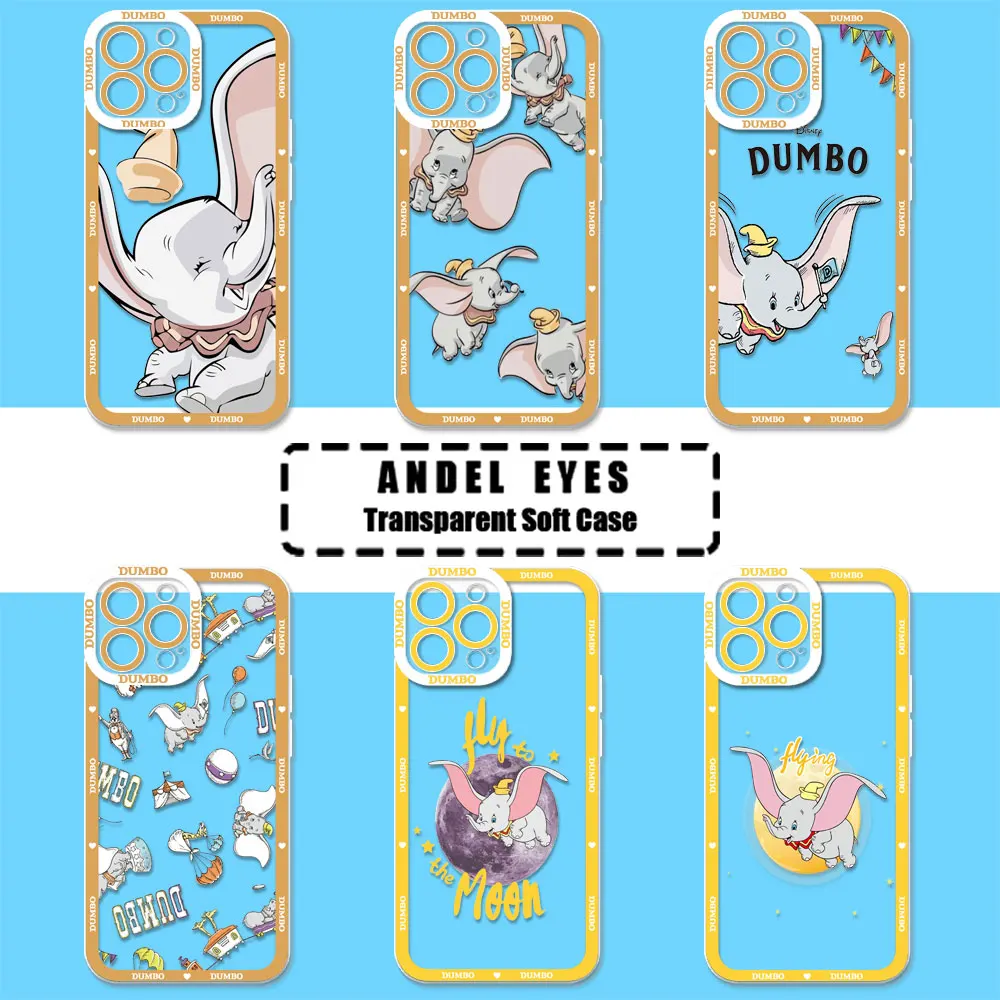 Disney Dumbo Cartoon Cool Phone Case For Infinix NOTE 40 30 12 VIP 30I 12G96 11 10 Tecno Camon 30 20 19 PRO Zero 30 20 5G Cover