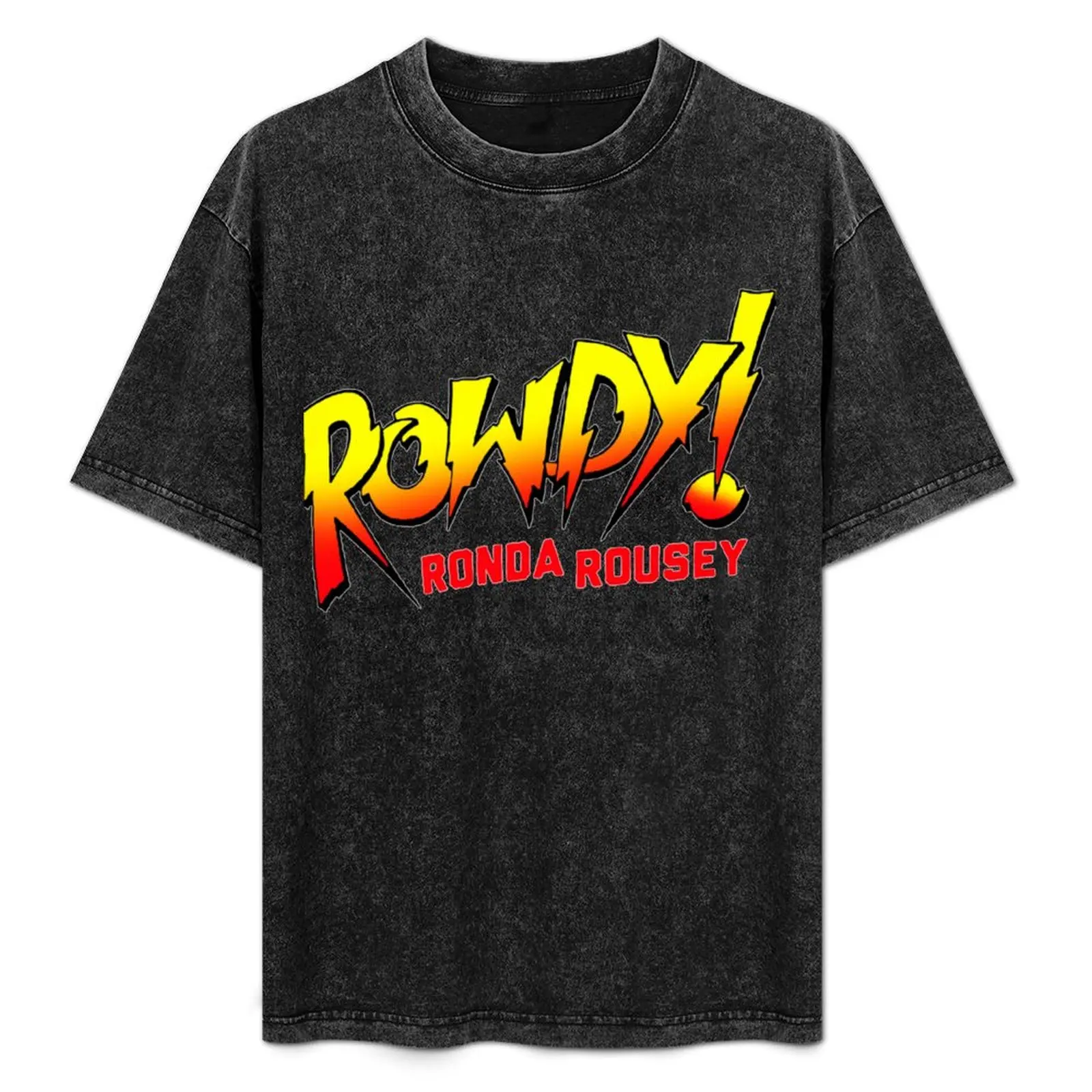 

Ronda Rousey Merch Rowdy Ronda Rousey Shirt Classic T Shirt T-Shirt Work Wear Simple Tee Shirt