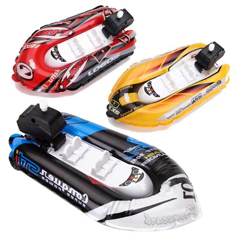 

Надувная лодка с веслом, заводная скоростная лодка, игрушки, водная игрушка для бассейна, детские купальники, заводные игрушки