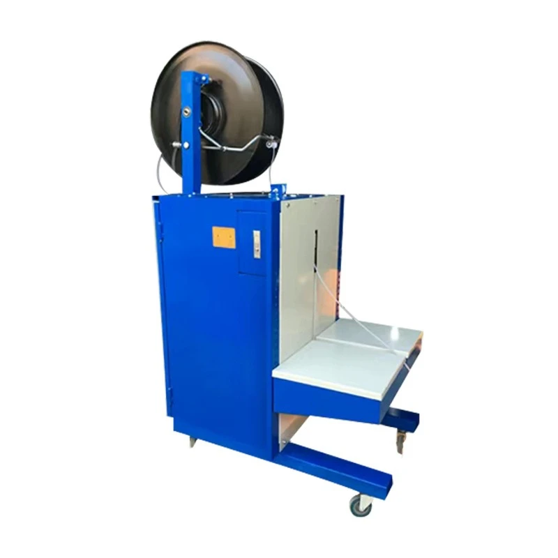 

Fully automatic side baler with hot melt carton strapping machine sword-piercing express packaging machine