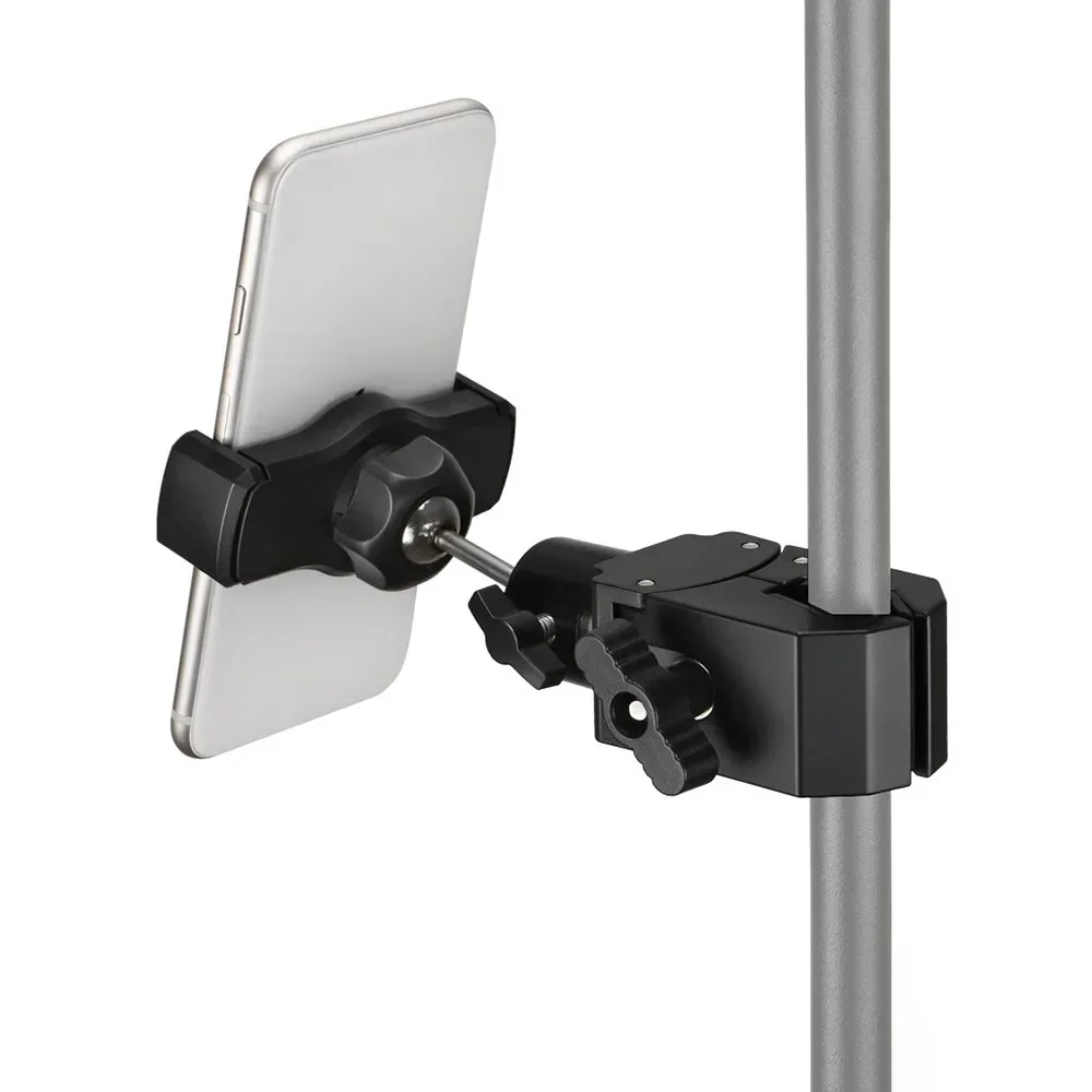 Nouveau support de tablette rotatif à 360 degrés, support universel pour téléphone à filetage 1/4, support de Microphone réglable pour Podcasting