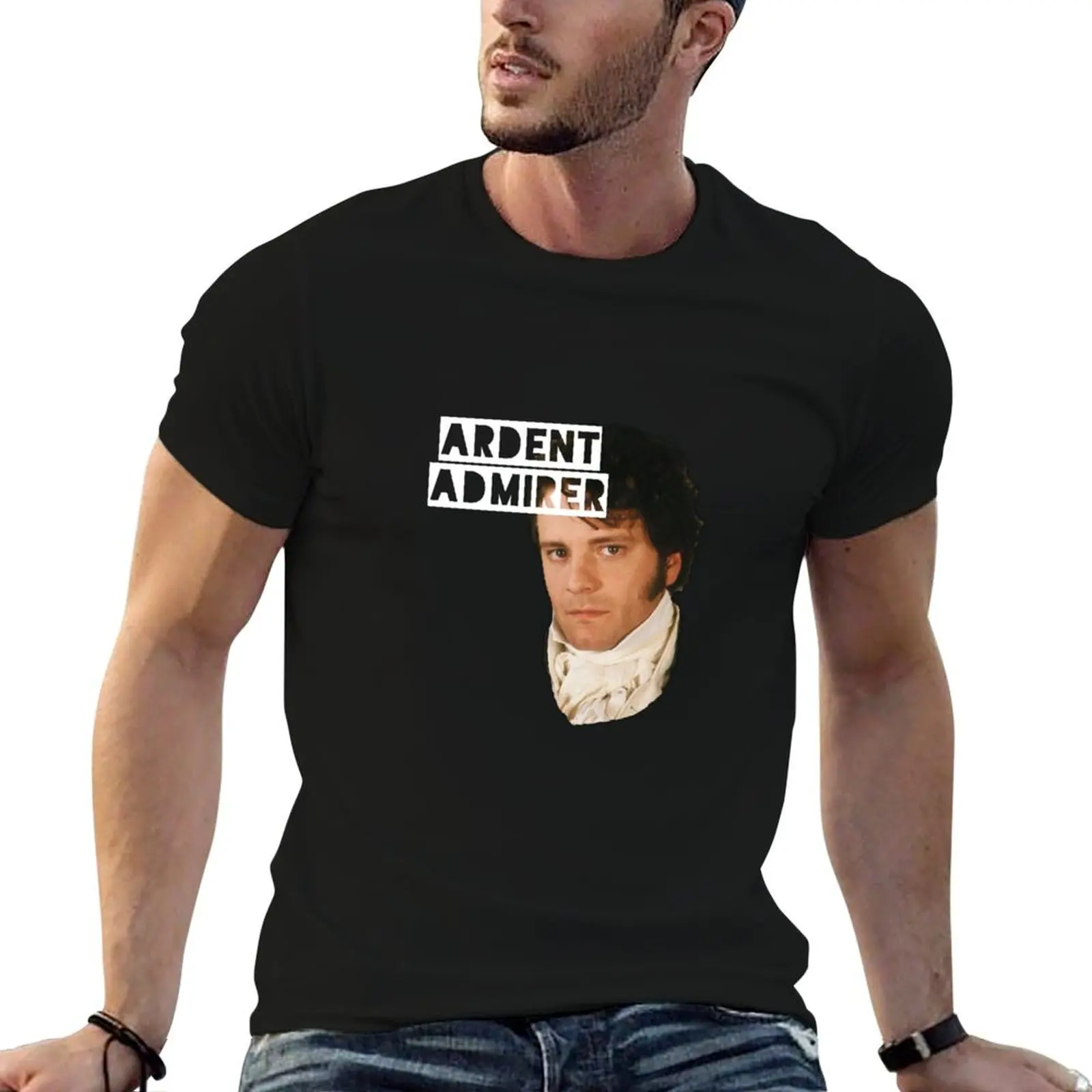 Mr Darcy - Pride and Prejudice T-Shirt zwierząt prinfor chłopcy workowate koszulki anime rzeczy anime figurki męskie koszulki graficzne hip hop