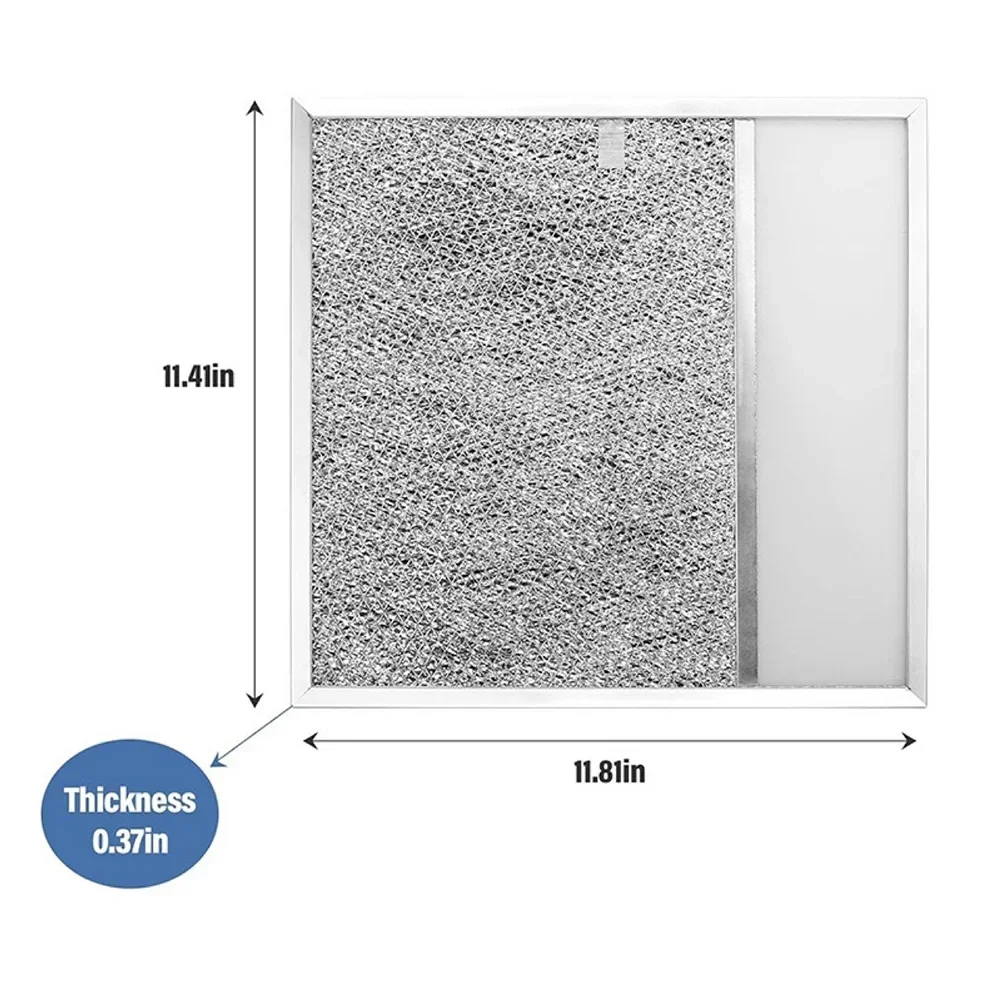 1/2pcs Filter For Broan R610045 R610050 SR610045 For 883093 Home Improvement Aluminum Range Hood Filter Replacement Parts