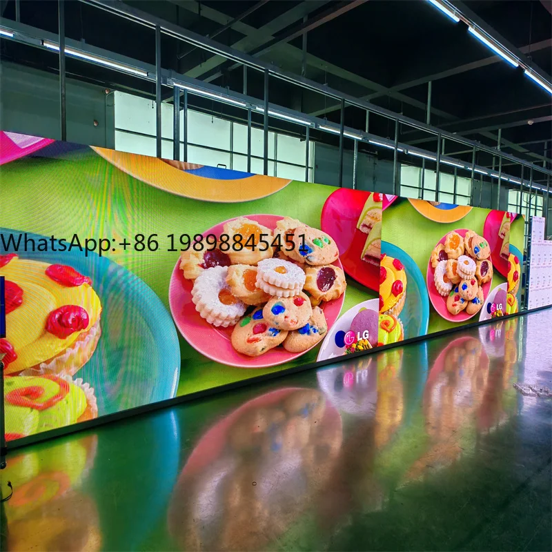 Suporte de exibição de sinalização digital 3x2m LED caixa de placa de preço para loja e estação de gasolina versátil e acessível