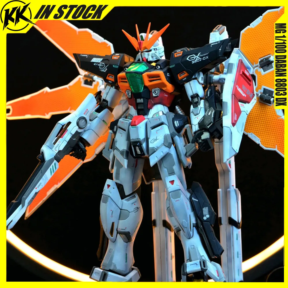 

New 1/100 MG DABAN 8803 DX Assembly Model Kit Double X Robot GX 9901 Action Figure Collectibles Plastic Model Toy Christma Gift