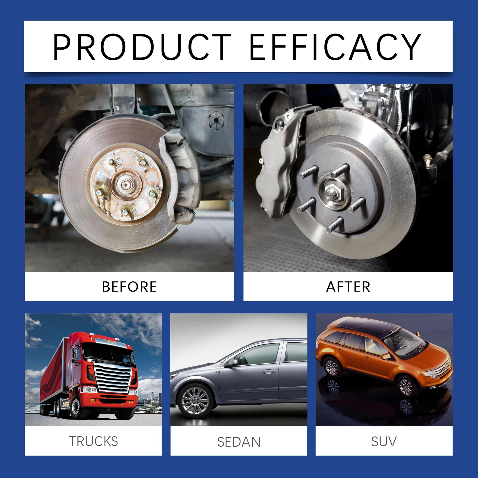 Automotive Brake Cleaner Rust Removes Extends Brake System Lifespan Efficient Cleaning Degreasing Polishing Maintenance Cleaner