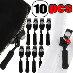 Convenient Alloy Zipper Puller Detachable Anti Slip Particle Handle Zipper Tool Free Sturdy Zip Light Black Clothing Accessories