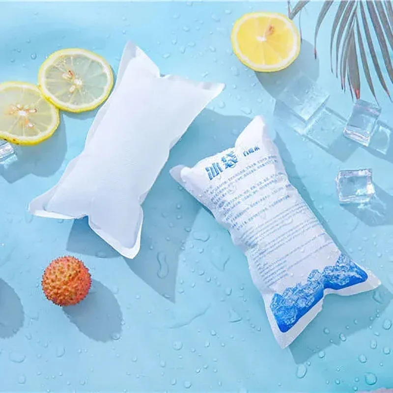 1/10/30PC Ice Packs Reusable Water Injection Icing Cooler Bag Cold Gel Ice Packs Food Cold Storage and Preservation Pain Relief