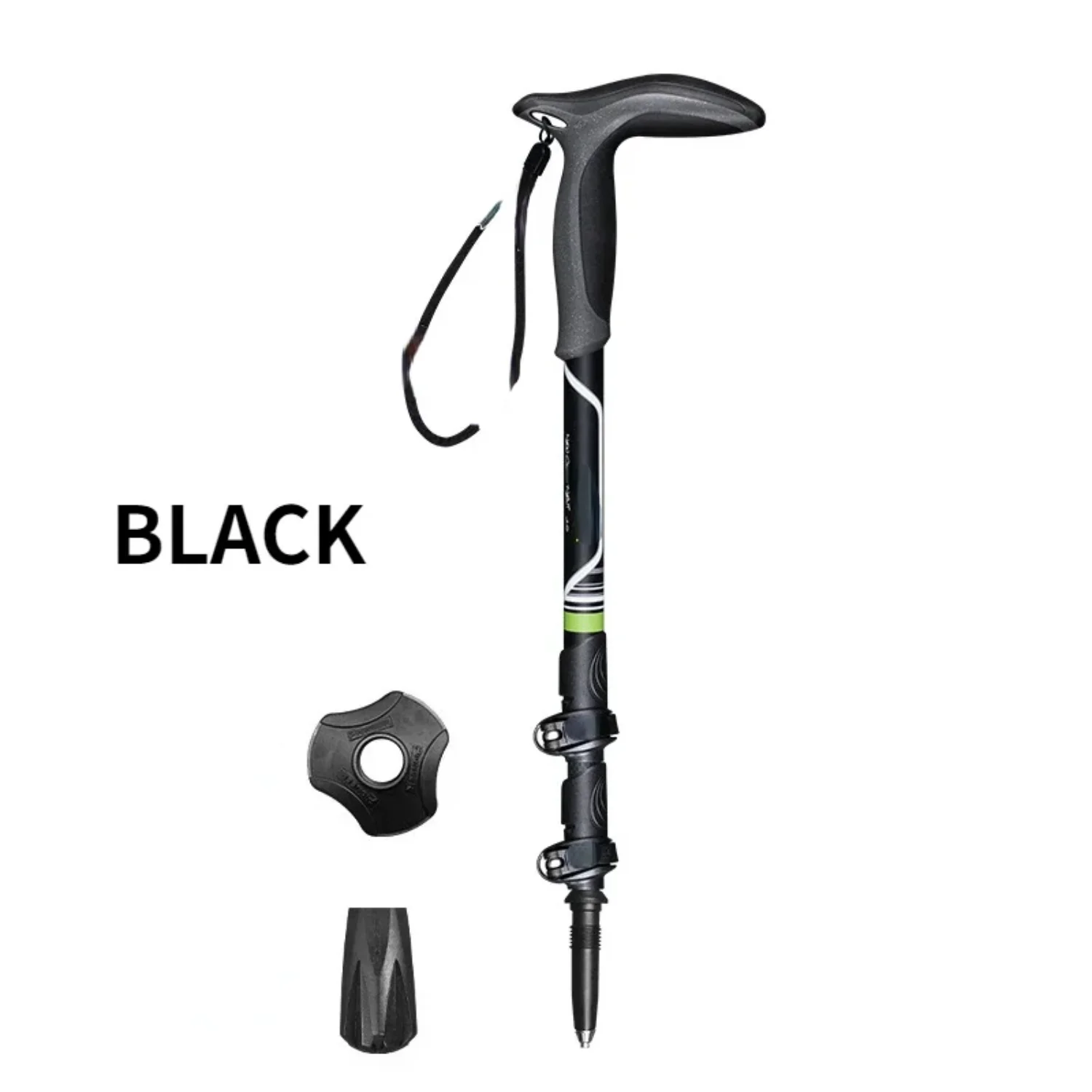 Trekkingstöcke Wanderung Spazierstock Nordic Walking Cane Carbon Fiber Ski Camp Teleskop Baton Outdoor Wanderstöcke