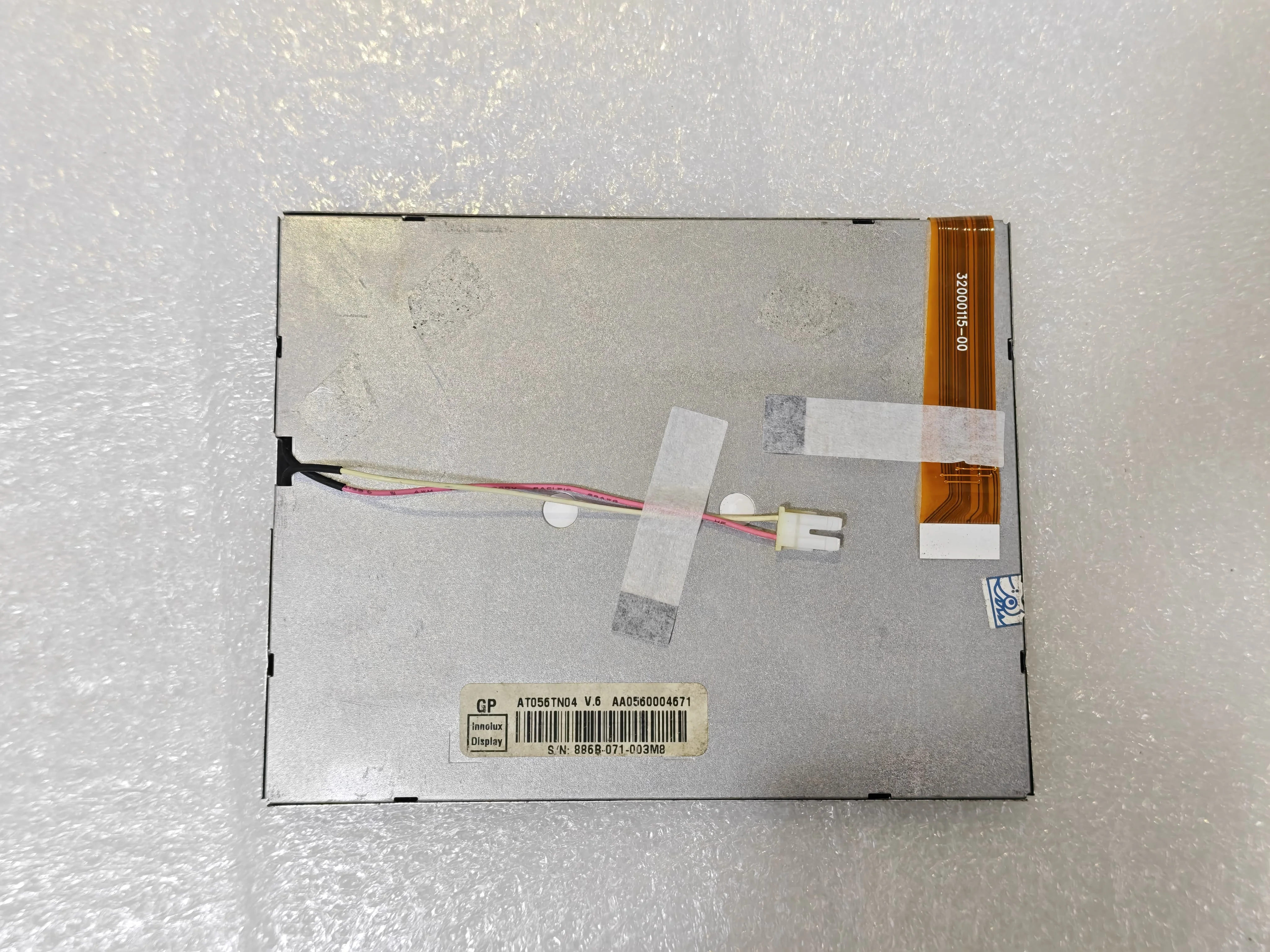 5.6 Inch AT056TN04 V.6 LCD Screen 640×480 VGA TTL-RGB For Industrial HMI Touch Panel Equipment Replacement Display