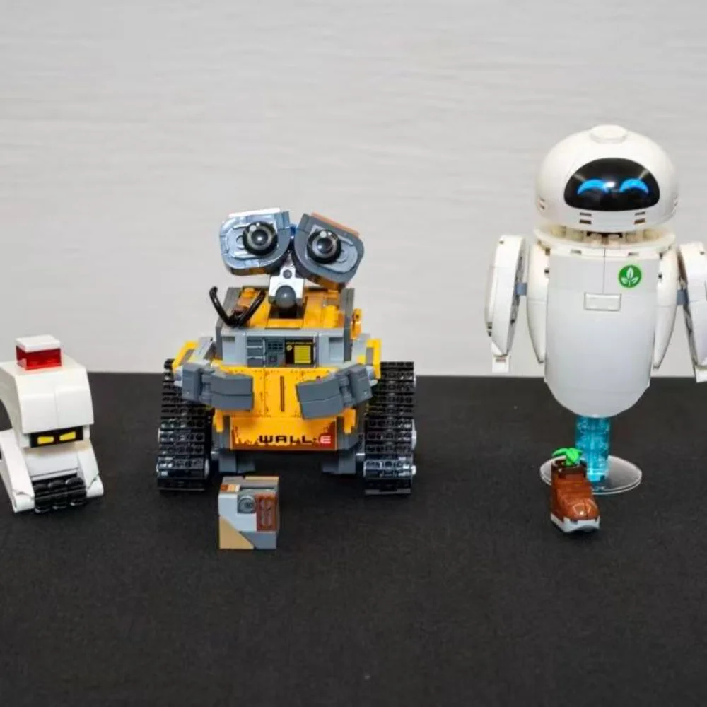 2025 جديد 811 قطعة MOC 43279 WALLI EVE روبوت اللبنات الشكل كتل لطيف شخصية كرتونية اللعب هدايا عيد الميلاد عيد الميلاد