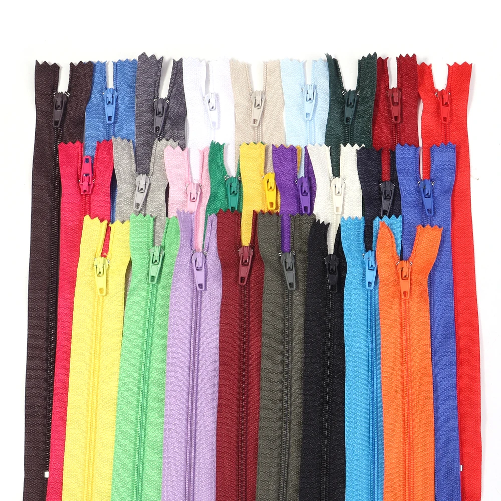 10pcs Nylon Zipper for DIY Handmade Clothes