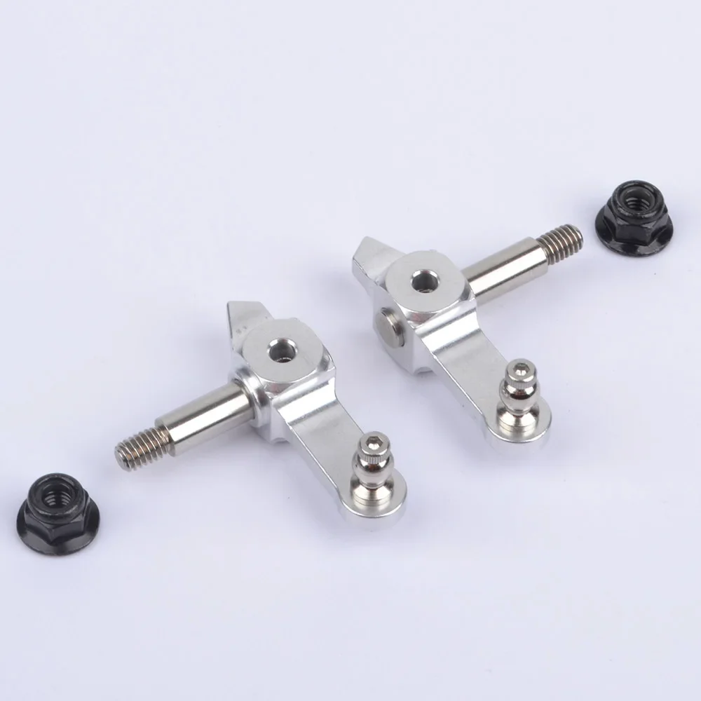 Aluminum Alloy Front Upright Kit For Tamiya DT02 WR02 DT03T Blitzer Beetle