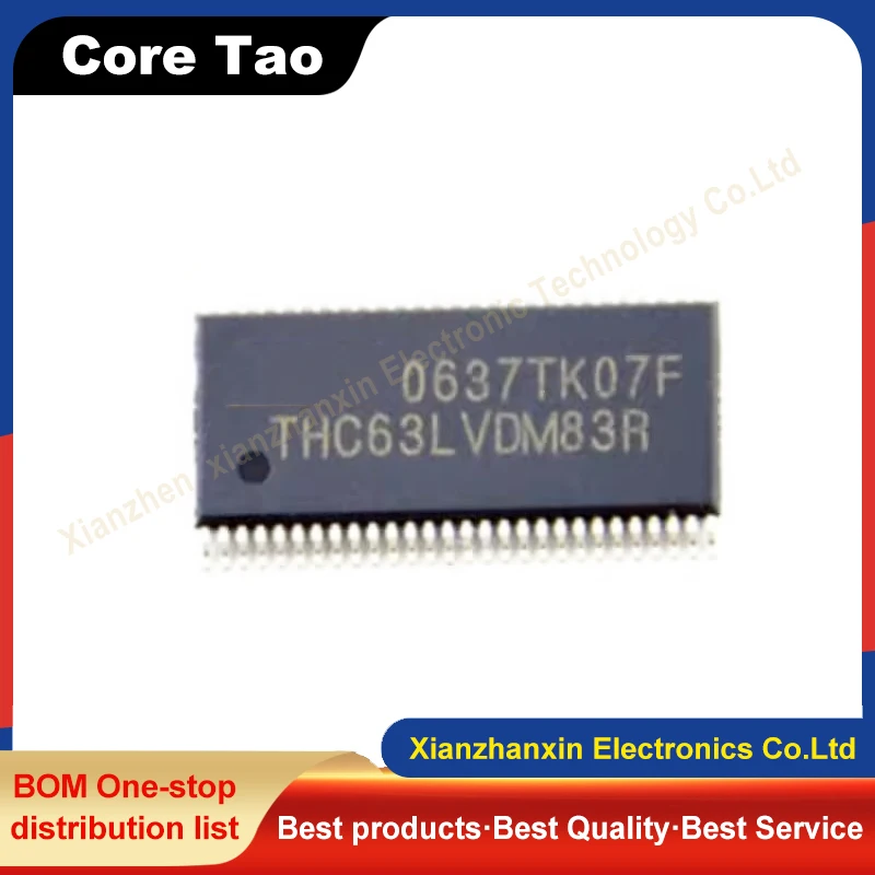 1pcs/lot THC63LVDM83 THC63LVDM83R  TSSOP56 Converter chip in stock