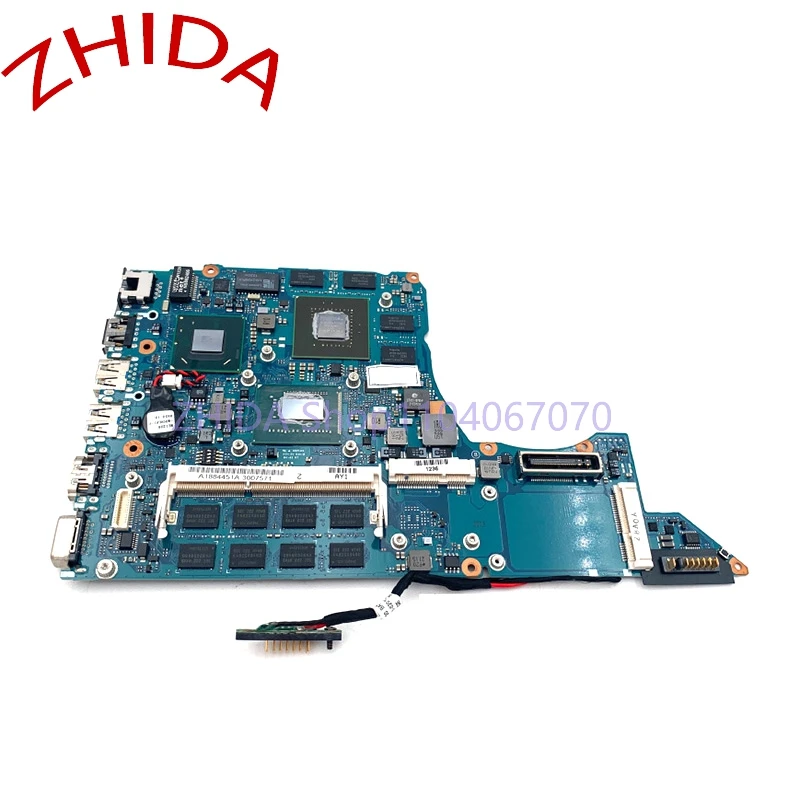 For Sony Vaio SVS13A1C5E V120 MBX-259 Main Board i5-3210M CPU onboard A1884451A laptop Motherboard full tested