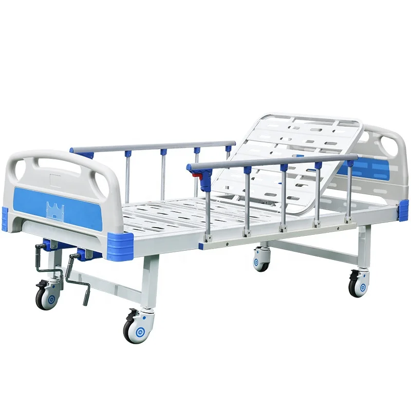 for Hospital Furniture Medical Equipment Two Cranks Manual Cheap Hospital Bed