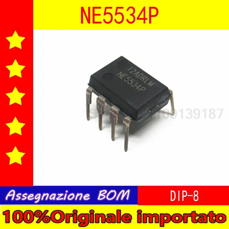   NE5534P NE5534 DIP-8 high performance low noise dual operational amplifier