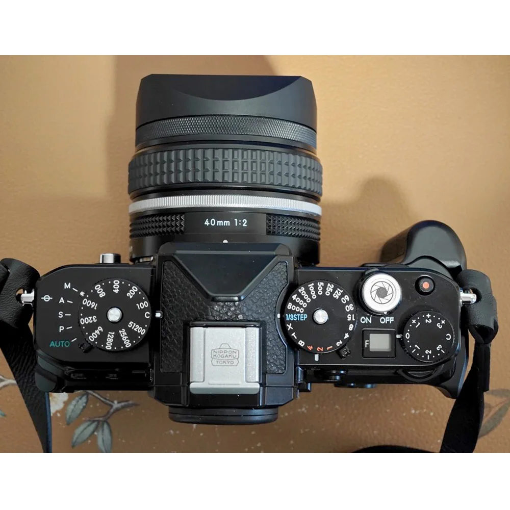 อลูมิเนียม Bayonet Square เลนส์สําหรับ Nikon NIKKOR Z40mm F2.0 เลนส์อะแดปเตอร์แหวนและฝาครอบเลนส์