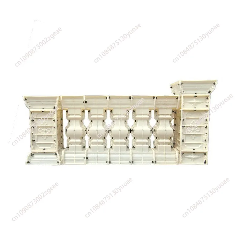 

60 cm high railing mold low railing mold balcony railing cement pillar formwork 55 cm high fence