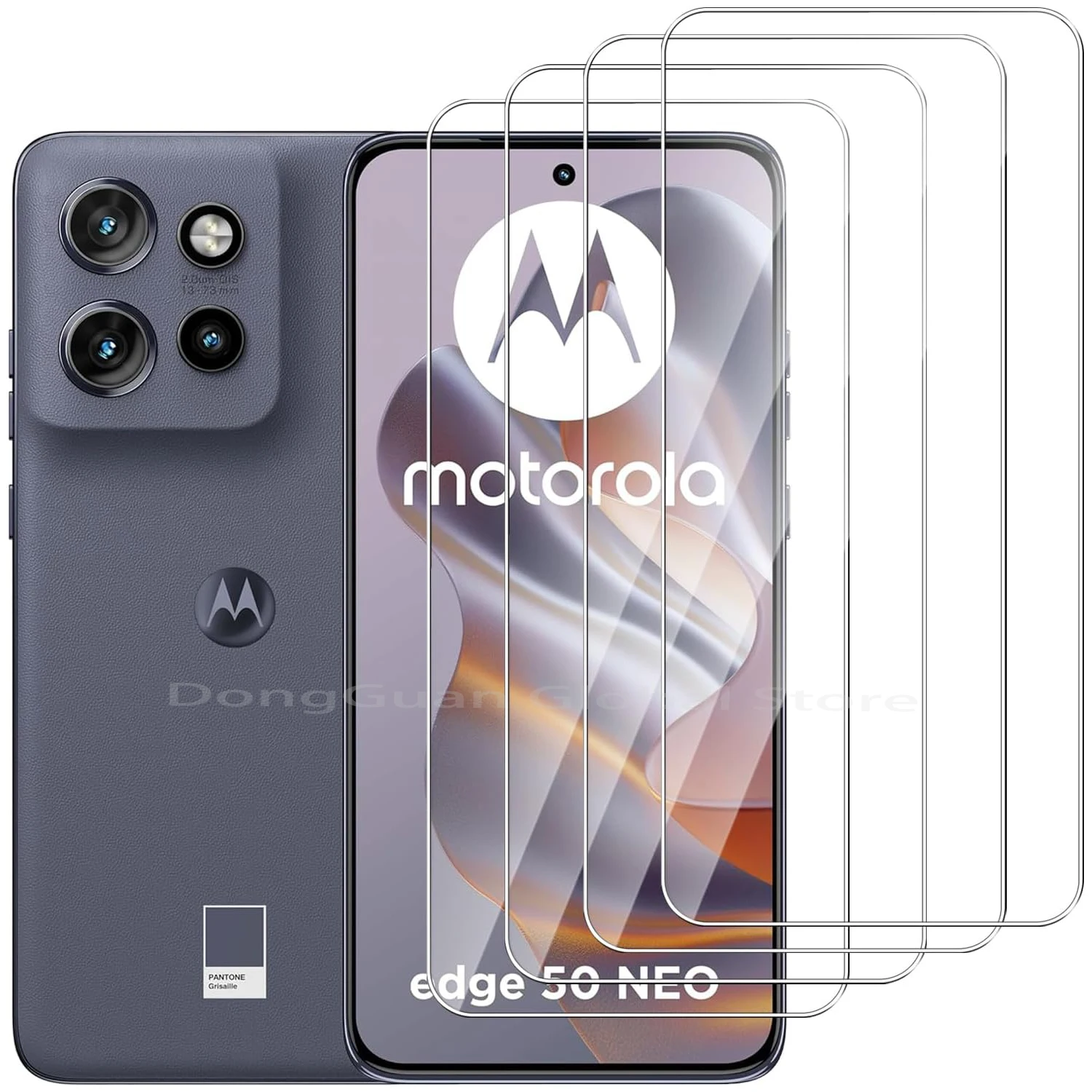 2/3/4 unidades de vidro temperado para Motorola Moto Edge 50 Neo filme protetor de tela de vidro temperado