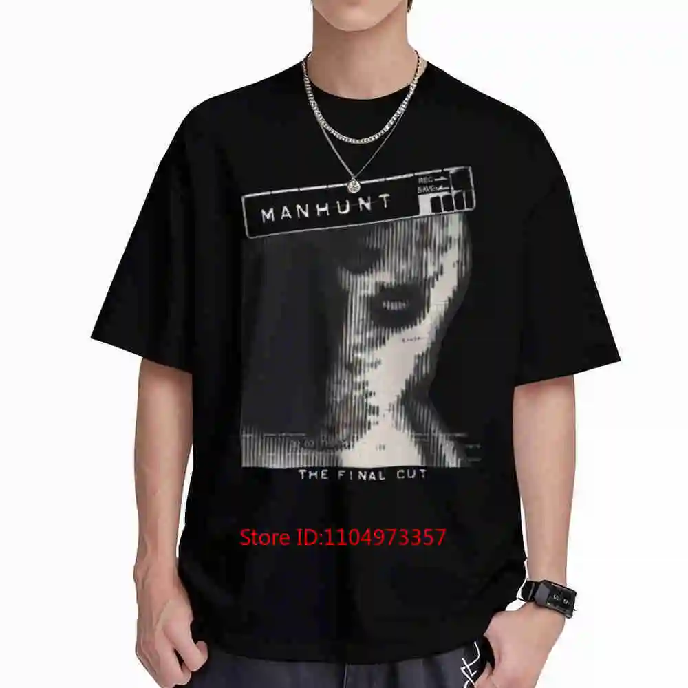 Manhunt The Final Cut Video Game Bootleg Short Sleeve Tee 100% Cotton T-Shirt