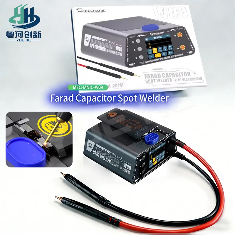 macchina-per-saldatura-a-condensatori-mechanic-w09-penna-per-saldatura-a-punti-per-piccole-batterie-al-litio-scheda-di-controllo-per-pacchi-batteria-fai-da-te-strumento-per-nichelatura