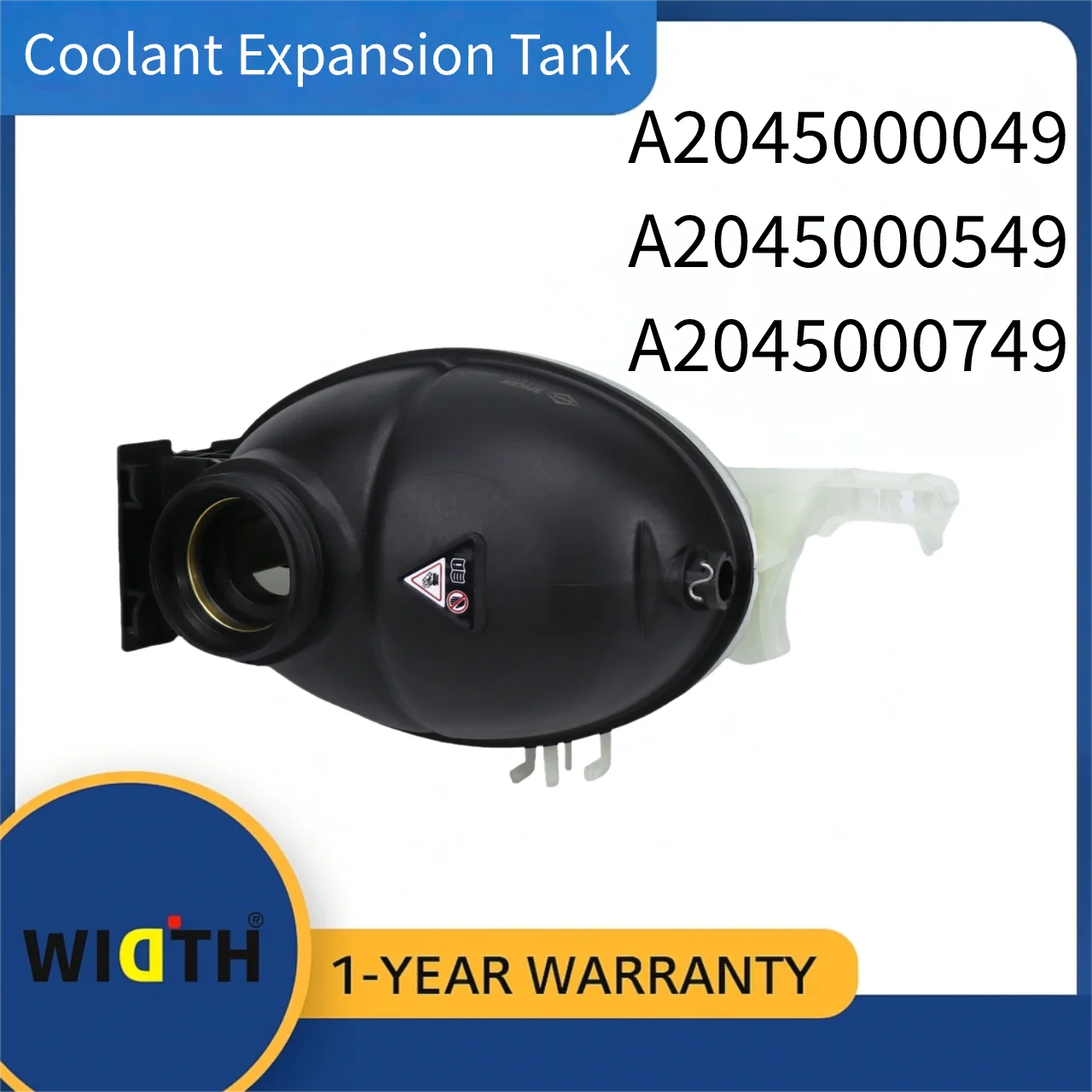 

A2045000049 A2045000549 A2045000749 Coolant Expansion Tank for Mercedes-Benz E350 E200 CLS260 CLS400 C200 C280 GLK300 2007-2017