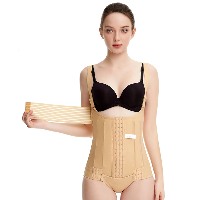 

Surgey Recovery Body Shaper Women Compression Chest Corset Straight Back Underwear