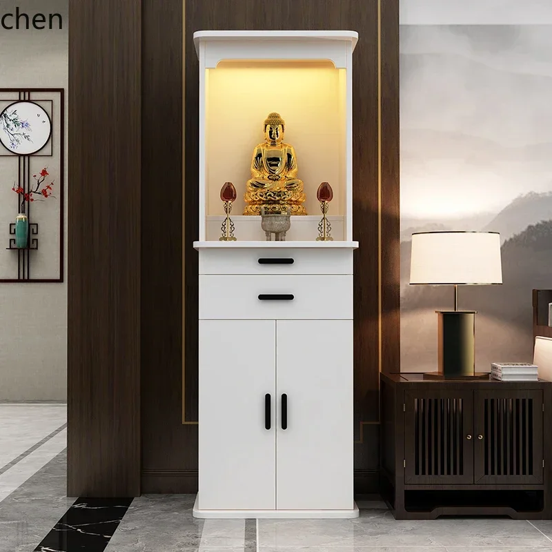 DSA  shrine shrine cabinet offering table Standing cabinet Statue offering table Guanyin cabinet Living room  table