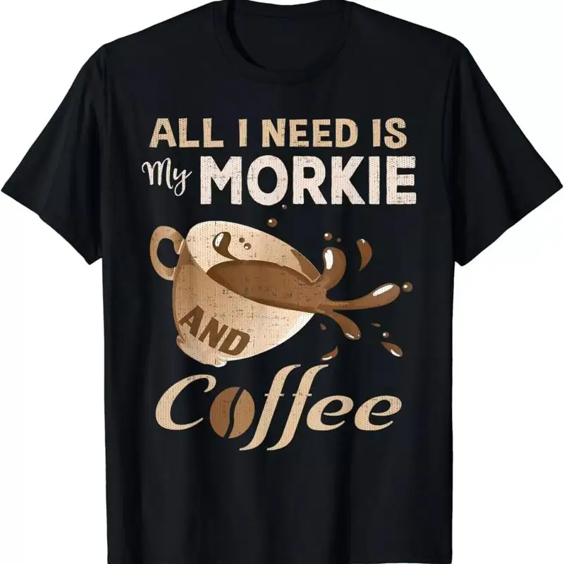Morkie T Shirt For Mom Dog Coffee Lover S Webp