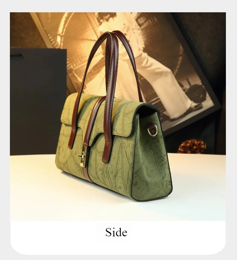 

Ретро-сумка для осени и зимы 2026 года, новая модная женская сумка для женщин среднего возраста, сумка через плечо для мамы.