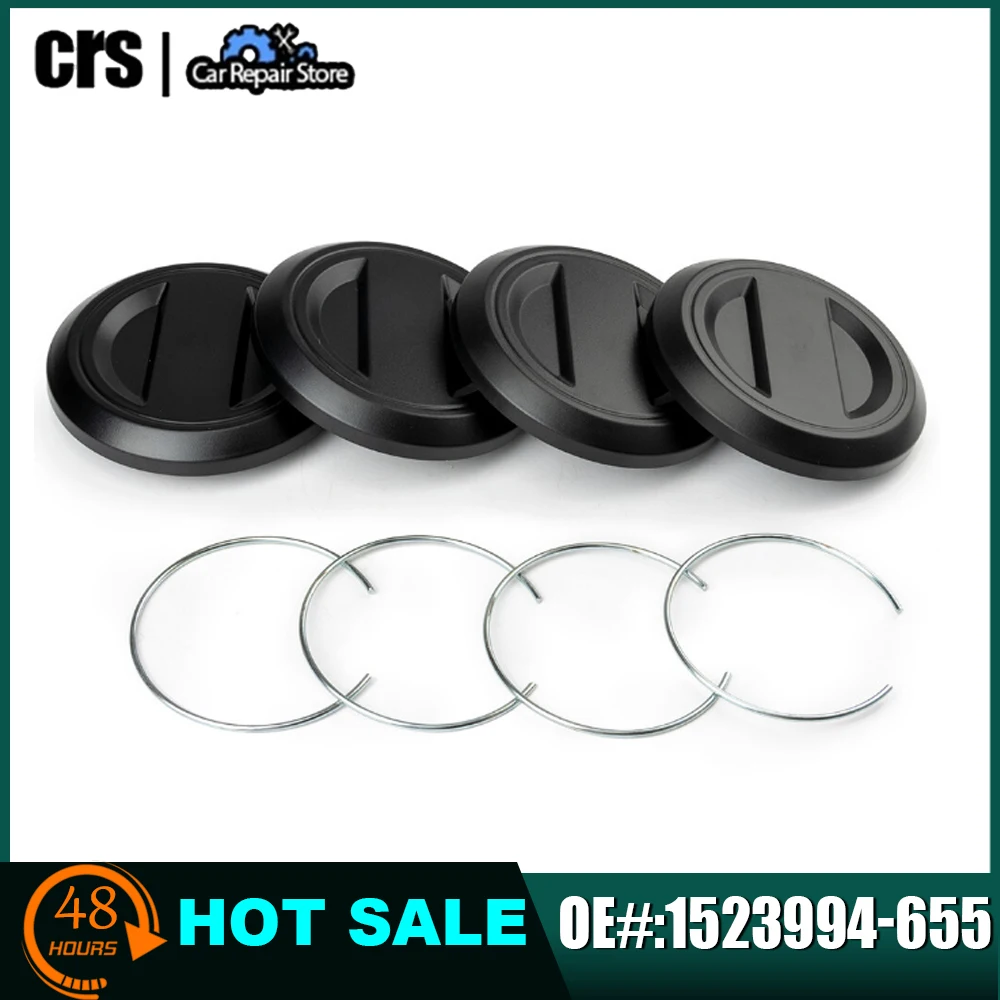 

4Pcs Wheel Center COVER Caps 1523994655 1522872655 For RZR XP 1000 XP4 TURBO