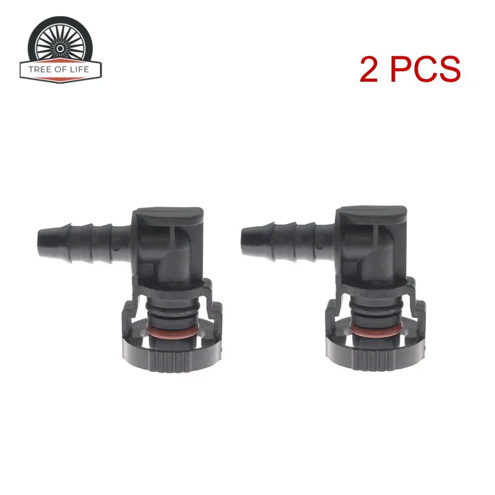 2 PCS 81440101A ID6 For Ducati 749 848 EVO iGas Fuel Line Hose Fitting Quick Release Disconnect Coupling Union