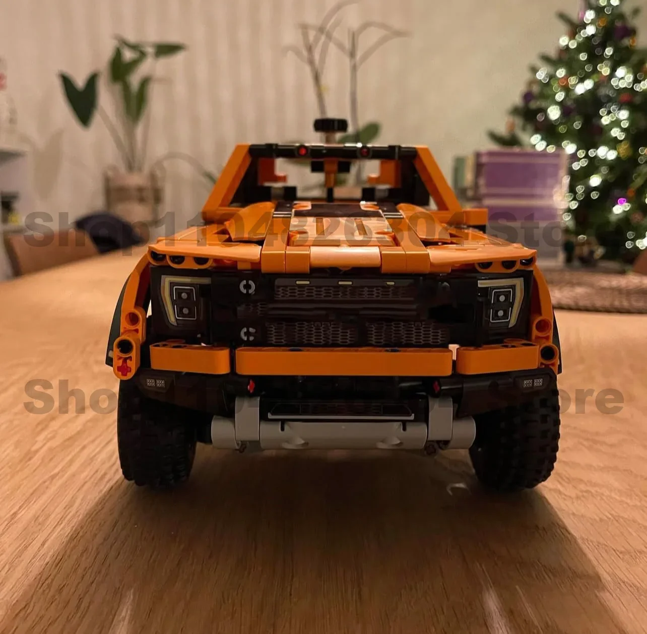 2025 New1379PCS Tech: 10 F-150 شاحنة سيارة كتل التقاط الطوب على الطرق الوعرة MOC 42126 تجميع لعبة للأطفال الصبي هدايا عيد اللعب #5