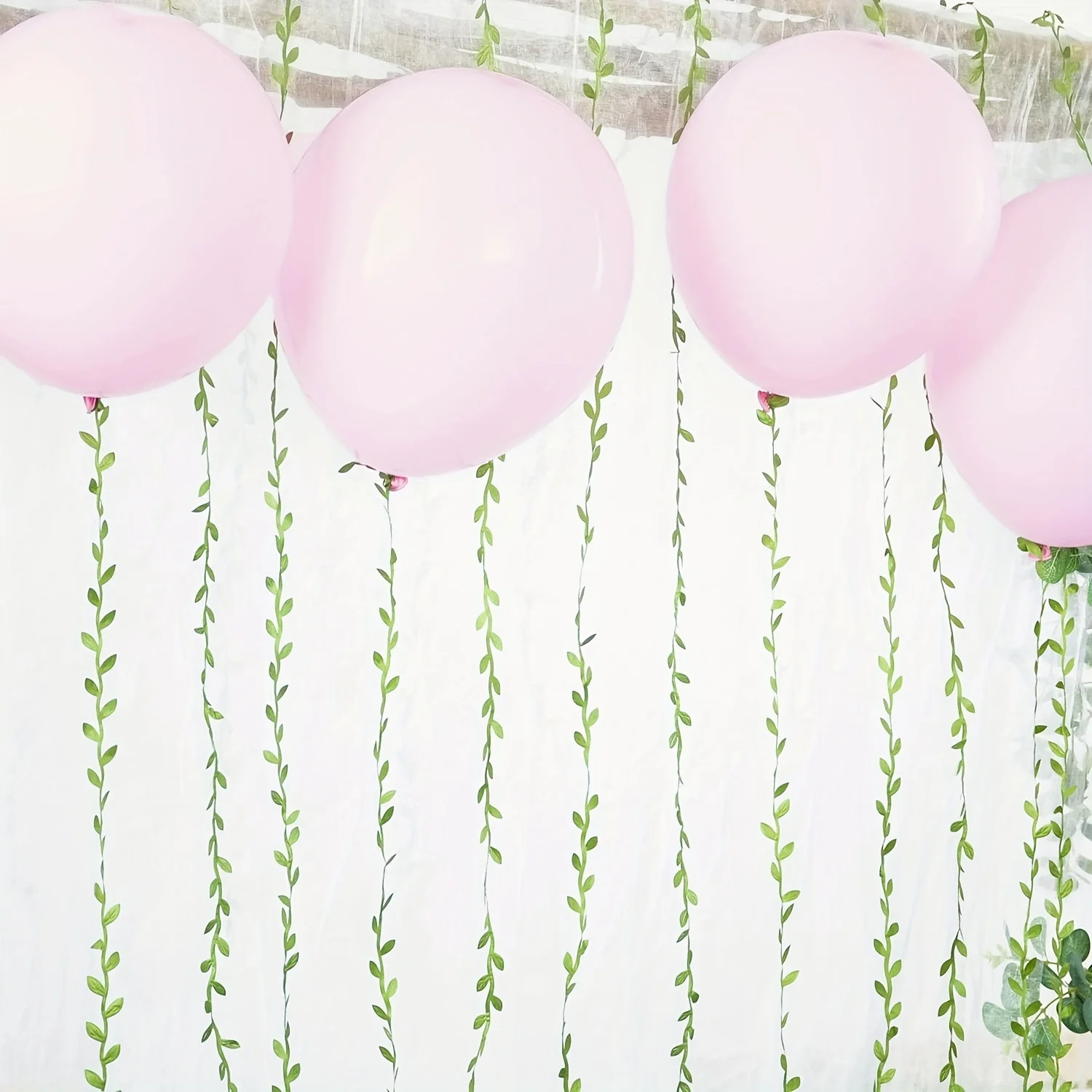 10 Meter künstliches Blätterband, Rankenblätterband, perfekte Dekoration für DIY-Bastelarbeiten, Girlanden, Partys, Hochzeiten, Weihnachten – Detail 3