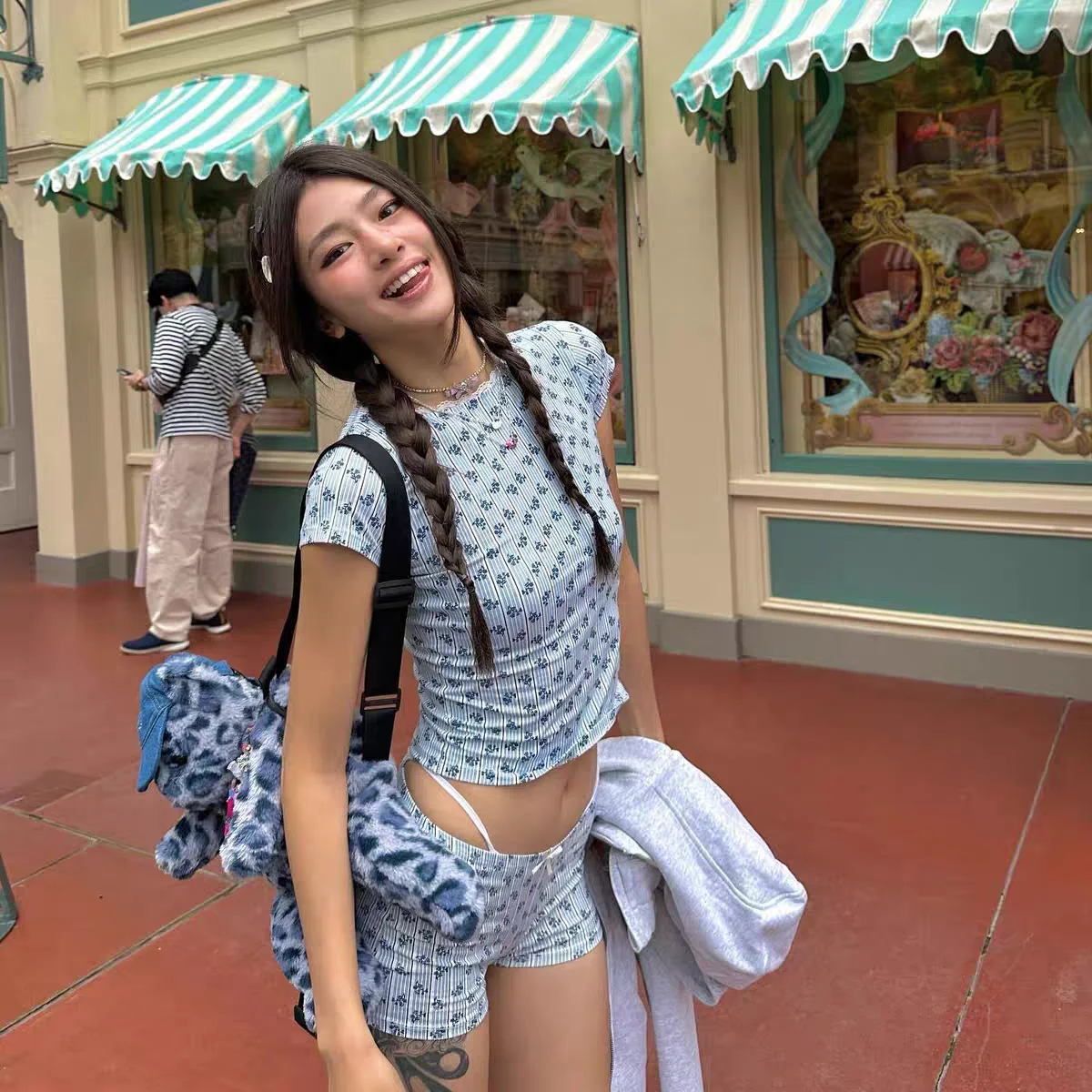 

Новинка 2026: Элегантные женские бикини-шорты с высокой талией для отпуска, раздельные, с эффектом высококачественного материала, для создания образа в стиле Pure Desire