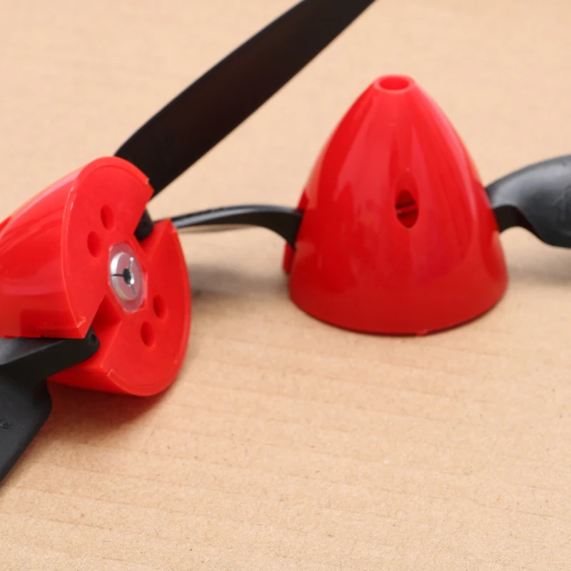 1PCS Brushed Motor Folding Propeller Assembly 2Blades Paddle with Dia 30/33/45mm Fairing Modified Kits for RC Airplane Model