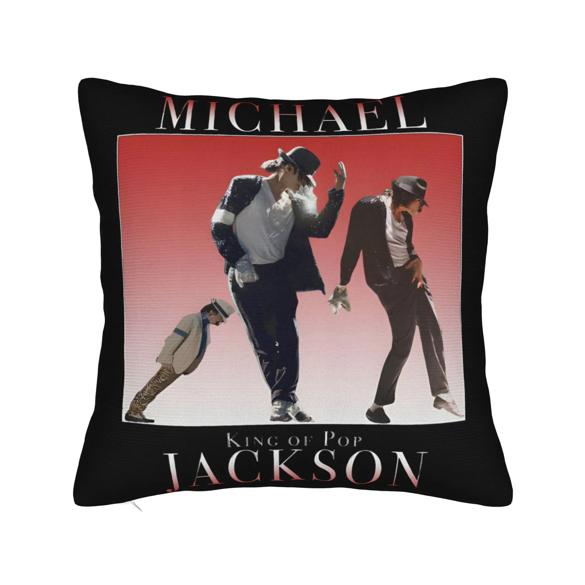Michael Jackson Dance Poster Pillow Case  Print Pillow Cover Fashion Cushion Cover For Sofa Couch Bed Living Room