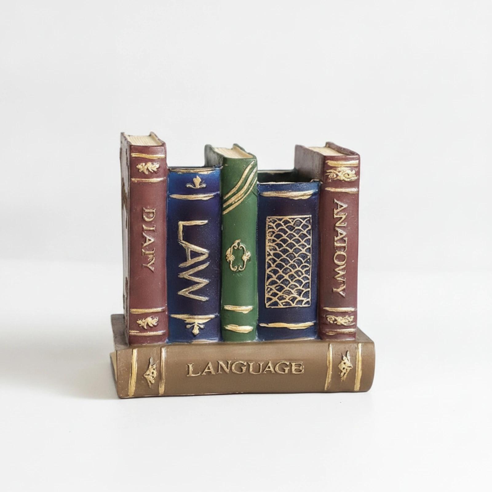 desk-organizer-desktop-resin-pen-holder-with-book-design-vintage-book-pen-holder-ornate-for-reading-nook-bookshelf